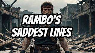 Mortal Kombat 11 Rambo Sad Lines [upl. by Isaac]