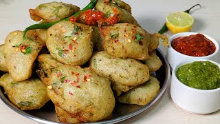 Easy Snacks Recipes  सिर्फ 5 मिनट में बनाएं कच्चे चावल और आलू के क्रिस्पी पकोड़े  Pakode Ki Recipe [upl. by Marlette787]