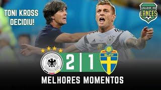 Alemanha 2 x 1 Suécia  Melhores Momentos  HD Copa 2018 [upl. by Ytsirhk]