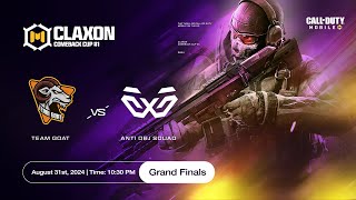 Claxon Comeback Cup 1  Grand Finals  Anti Obj Squad vs Goat [upl. by Pressman]