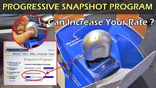 PROGRESSIVE SNAPSHOT PROGRAM  Can Increase Your Rate [upl. by Akissej785]