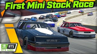 First Mini Stock Race  iRacing Gameplay [upl. by Roxana635]