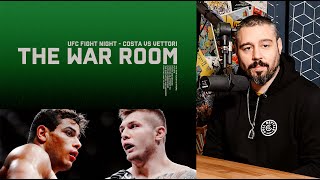 PAULO COSTA VS MARVIN VETTORI  THE WAR ROOM DAN HARDY BREAKDOWN EP 144 [upl. by Weissberg502]