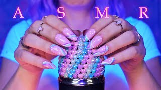 ASMR Tingly Mic Tapping amp Scratching to Help You Fall Asleep 💜No Talking💜 Embellished Mic Covers [upl. by Asilaj644]