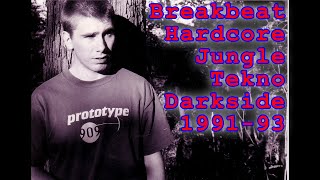 9193 Breakbeat Hardcore Jungle Tekno Darkside DJ Mix by Jon Zaremba [upl. by Refenej446]