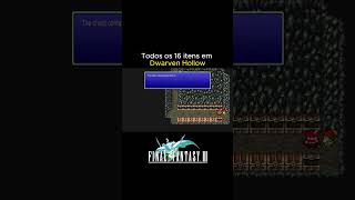 FF3  All Hidden items  Dwarven Hollow [upl. by Enella518]