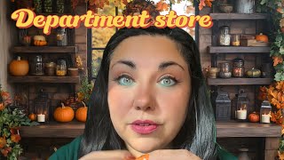 ￼🛍️Department store ASMR ASMR roleplay departmentstore asmrroleplay [upl. by Harriett]