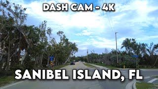 🚗 Cruise Sanibel Island Florida in 4K 🌴  Scenic Drive Video [upl. by Arrej]