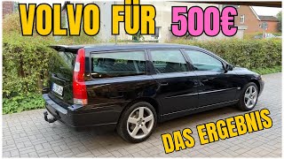 TRANSFORMATION VOLVO V70 PROJEKT DAS ERGEBNIS [upl. by Amo896]