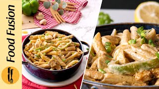 Creamy Cajun Chicken Pasta Recipe By Food Fusion [upl. by Suivatram]