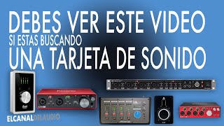 DEBES VER ESTE VIDEO SI ESTAS BUSCANDO UNA PLACA O TARJETA DE SONIDO [upl. by Riddle295]