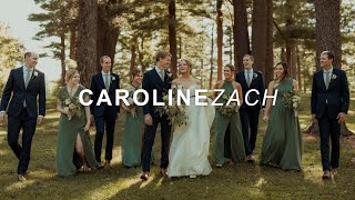 Caroline  Zach  Walnut Ridge Venue Wedding Shellsburg Iowa [upl. by Dnalkrik]