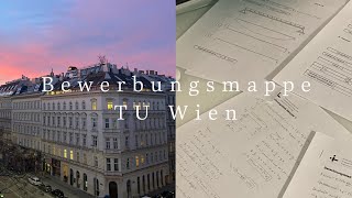 Bewerbungsmappe Bachelor Architektur I TU Wien [upl. by Llenaej293]