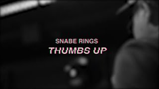 Snabe Rings  Thumbs Up Music Video [upl. by Spindell]