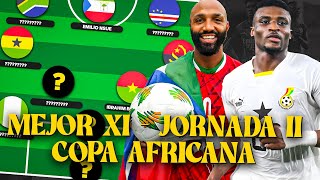 EL XI IDEAL  JORNADA 2 DE LA COPA AFRICANA DE NACIONES [upl. by Bonucci137]