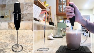 PowerLix Milk Frother  Full Review with Unboxing  Demo [upl. by Juline]