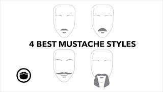 The 4 Best Mustache Styles  Eric Bandholz [upl. by Mahoney]