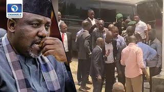 BREAKING I Am Under Hostage Okorocha Reacts To EFCCs Presence In His Premises [upl. by Elwina]