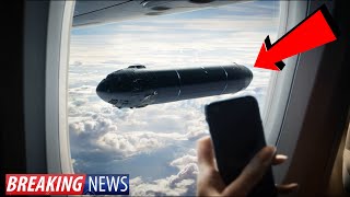 THIS IS CRAZY MILEWIDE UFO Captured At 30 Thousand Feet [upl. by Adas528]