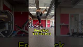 Benefits of Front Kick Toe Touches [upl. by Essirehs]