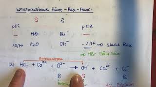 Chemie Klasse 13 Protolyse Übung Reaktion von Säuren und Basen [upl. by Steven]