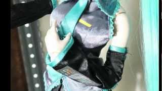 60センチドールに初音ミクの服を着せてみた Dollfie Dream miku hatsune [upl. by Asaret]