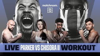 Joseph Parker vs Dereck Chisora 2 FULL PRESS CONFERENCE  Eddie Hearn amp DAZN Boxing [upl. by Olbap]