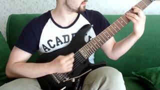 Job For a Cowboy  The Stone Cross Guitar Cover [upl. by Artiek668]