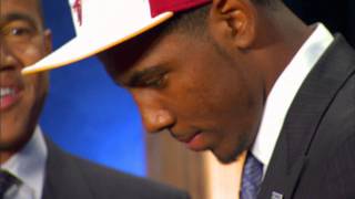 Kyrie Irving Nervous Before 1st Pick Announced [upl. by Ahsiekal259]