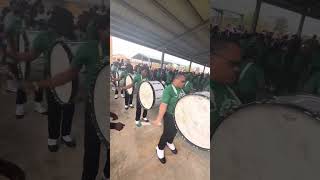 MVSU MGMM Band  High School Day 2023  “I Bet You Won’t” Percussion View [upl. by Lechar914]