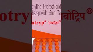 Libotryp Tablets Uses in Hindi  Amitriptyline and Chlordiazepoxide Tablets [upl. by Wollis]