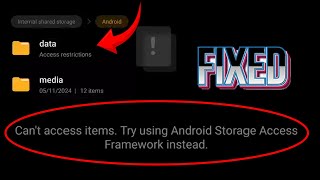 How to Fix Data Folder Not Showing in Android [upl. by Attwood283]