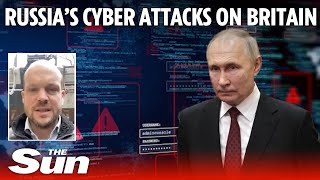 The Suns Defence Editor Jerome Starkey analyses Russias cyber attacks on Britain [upl. by Anaiq]