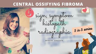 central ossifying fibroma I oral path [upl. by Eivol]