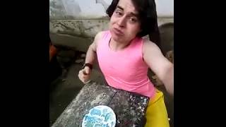 Nasir khan jan banana challenge  try not to laugh [upl. by Rola]