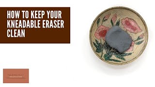 How to keep your kneadable eraser clean [upl. by Helman439]