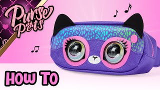 Light Up Your Style With Purse Pets Belt Bag  Purse Pets Belt Bag How To [upl. by Konyn78]