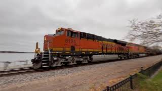 BNSF in downtown Wayzata [upl. by Naras367]