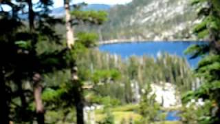 Climbing to Phipps Pass Desolation Wilderness Backpacking Tahoe to Yosemite [upl. by Ynnavoj]