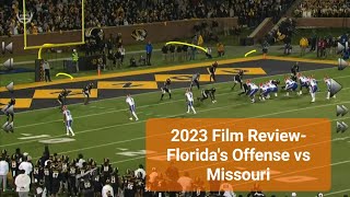 2023 GNFP Film Review Florida Gators Offense vs Missouri [upl. by Bendicty]