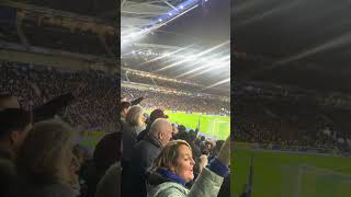 Man city fans at the Amex [upl. by Ahsienel552]