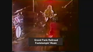 Grand Funk Railroad  Footstompin Music  1972  Live Video At Madison Square Garden [upl. by Champaigne]