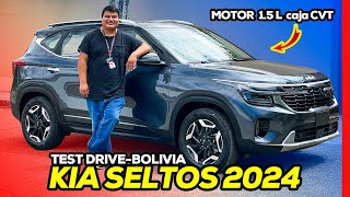 KIA SELTOS 2024 ahora con motor 15L y CVT La probamos en subida en BOLIVIA│Motores Bolivianos [upl. by Paddie116]