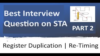 Best Static Timing Analysis QA Part 2 [upl. by Ycram902]