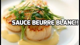 Recette du Beurre Blanc Inratable  Facile [upl. by Annaigroeg102]