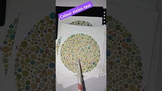 Colour vision test for SSC GD and CPO Si [upl. by Ahsya498]