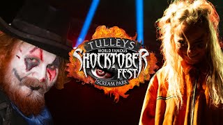 Tulleys Shocktober Fest VLOG 2023  INSIDE THE SCARE MAZES [upl. by Flss447]