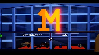 Trailblazer vs Volt in Jailbreak Power Plant Run [upl. by Alaecim]