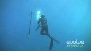 Footage of 2 spearfishing blackouts while freediving [upl. by Ebert642]