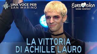 La premiazione di Achille Lauro a quotUna voce per San Marinoquot [upl. by Anerb]